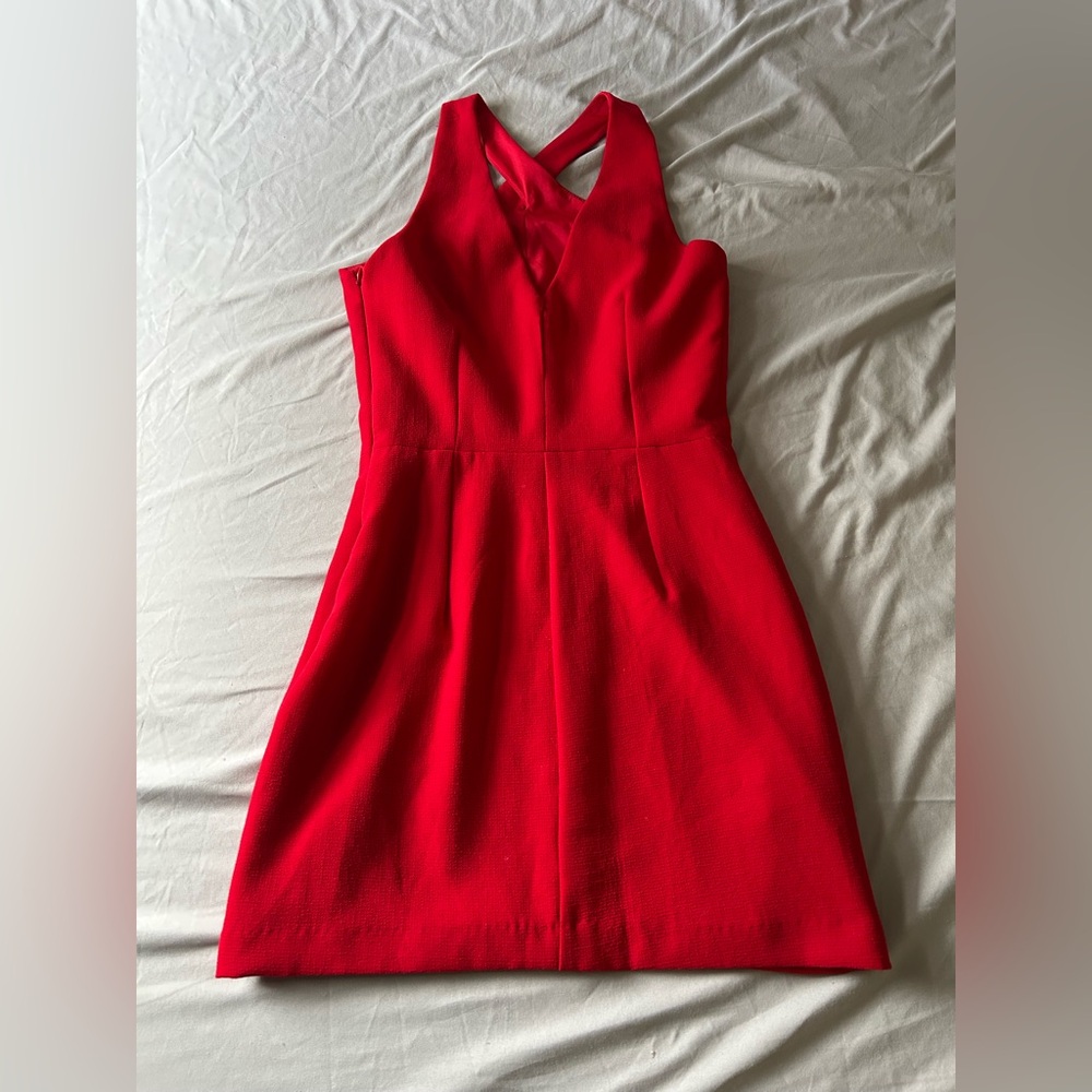 Red Sleeveless Mini Dress from Mango. Size Small. Good Condition.